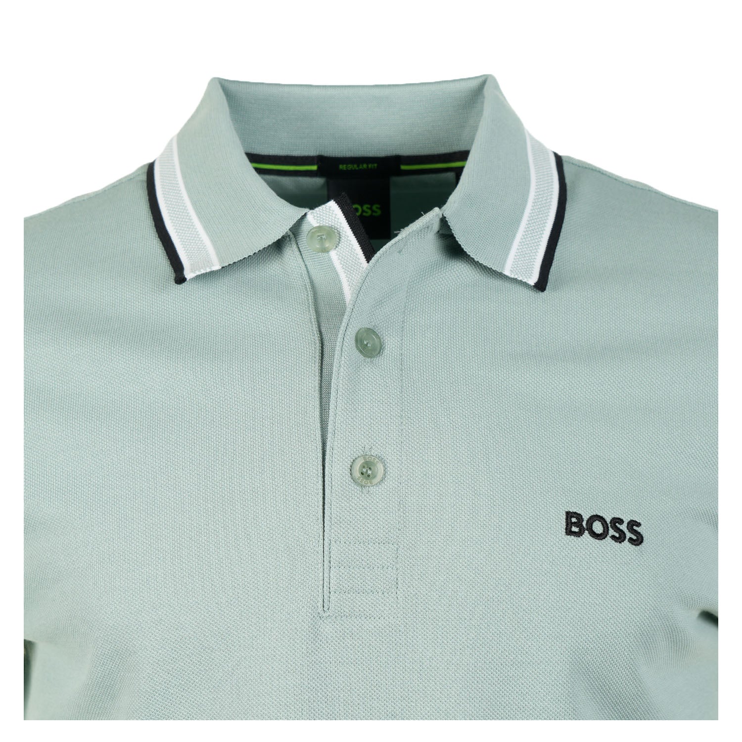Paddy Short Sleeve Polo Shirt 360 Open Green