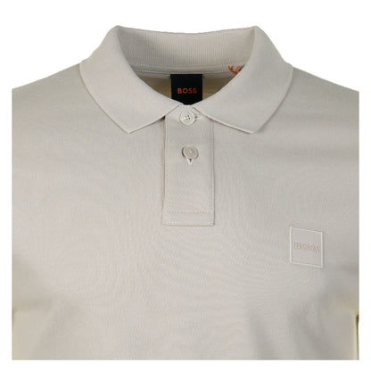 Passerby Long Sleeve Polo Shirt 070 Beige
