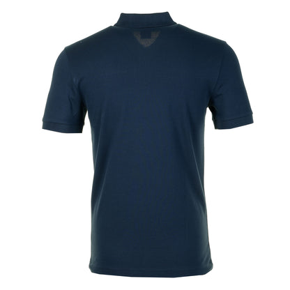 Passerzip Short Sleeve Polo 464 Open Blue