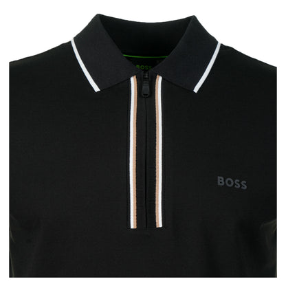 Philix GOC Short Sleeve Polo Shirt Black