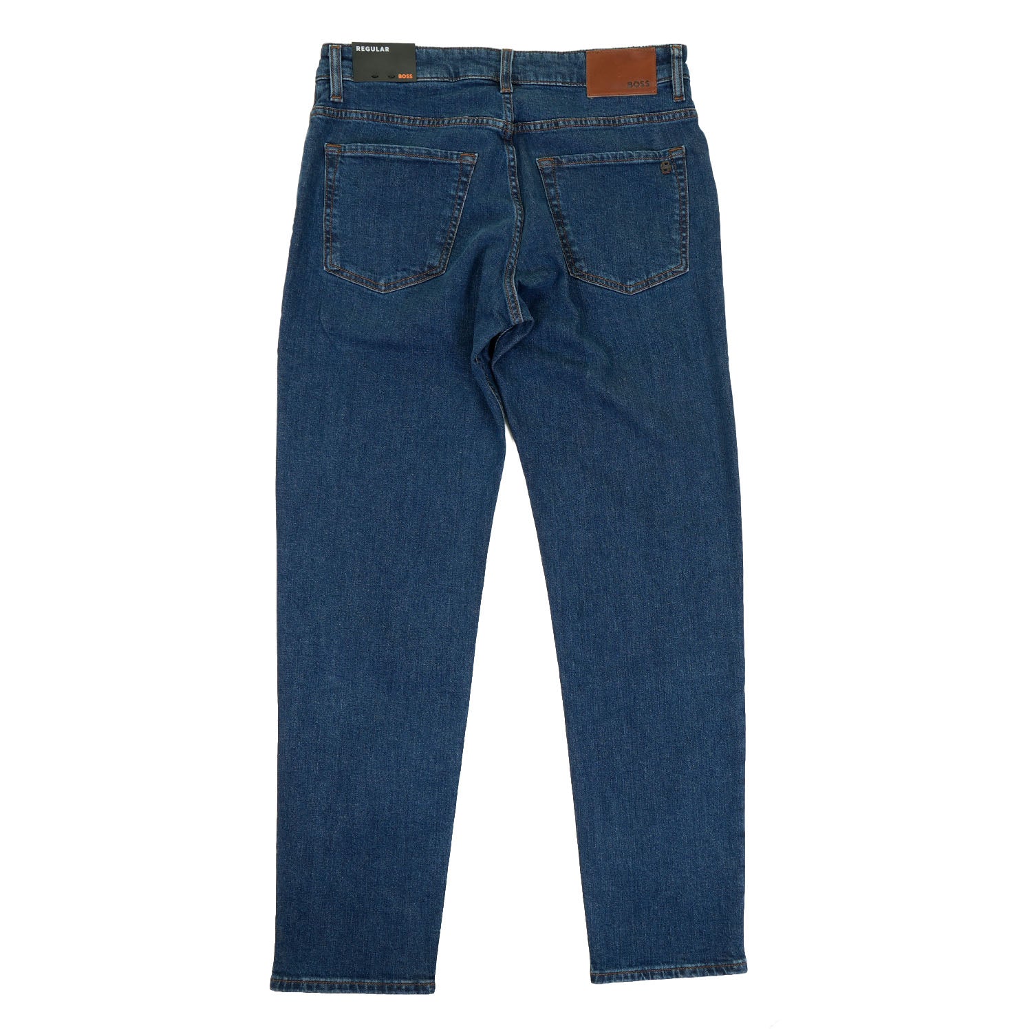 BOSS Re Maine Regular Fit Stretch Jeans 409 Dark Blue