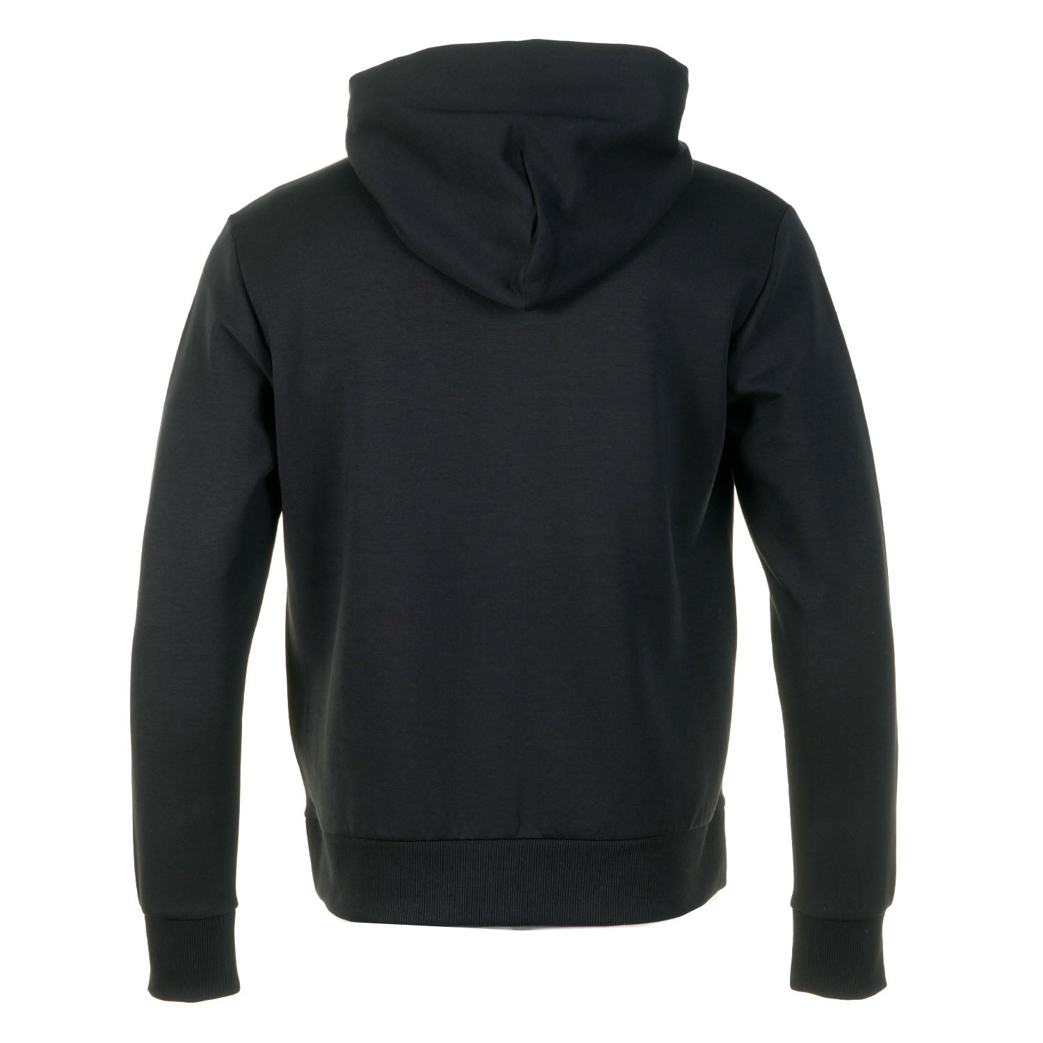 Saggy Full Zip Hoody Black