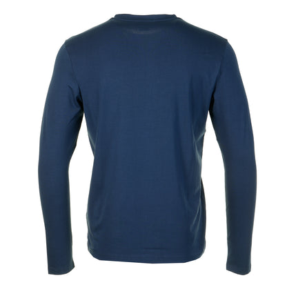T Chark Long Sleeve T Shirt 464 Open Blue