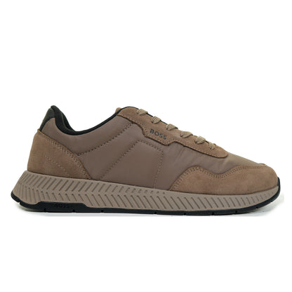 Titanium Runn Trainer Dark Beige