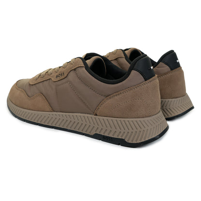 Titanium Runn Trainer Dark Beige