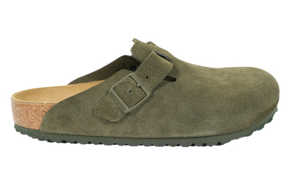 Boston Leve BS Clogs Regular Fit Suede Thyme