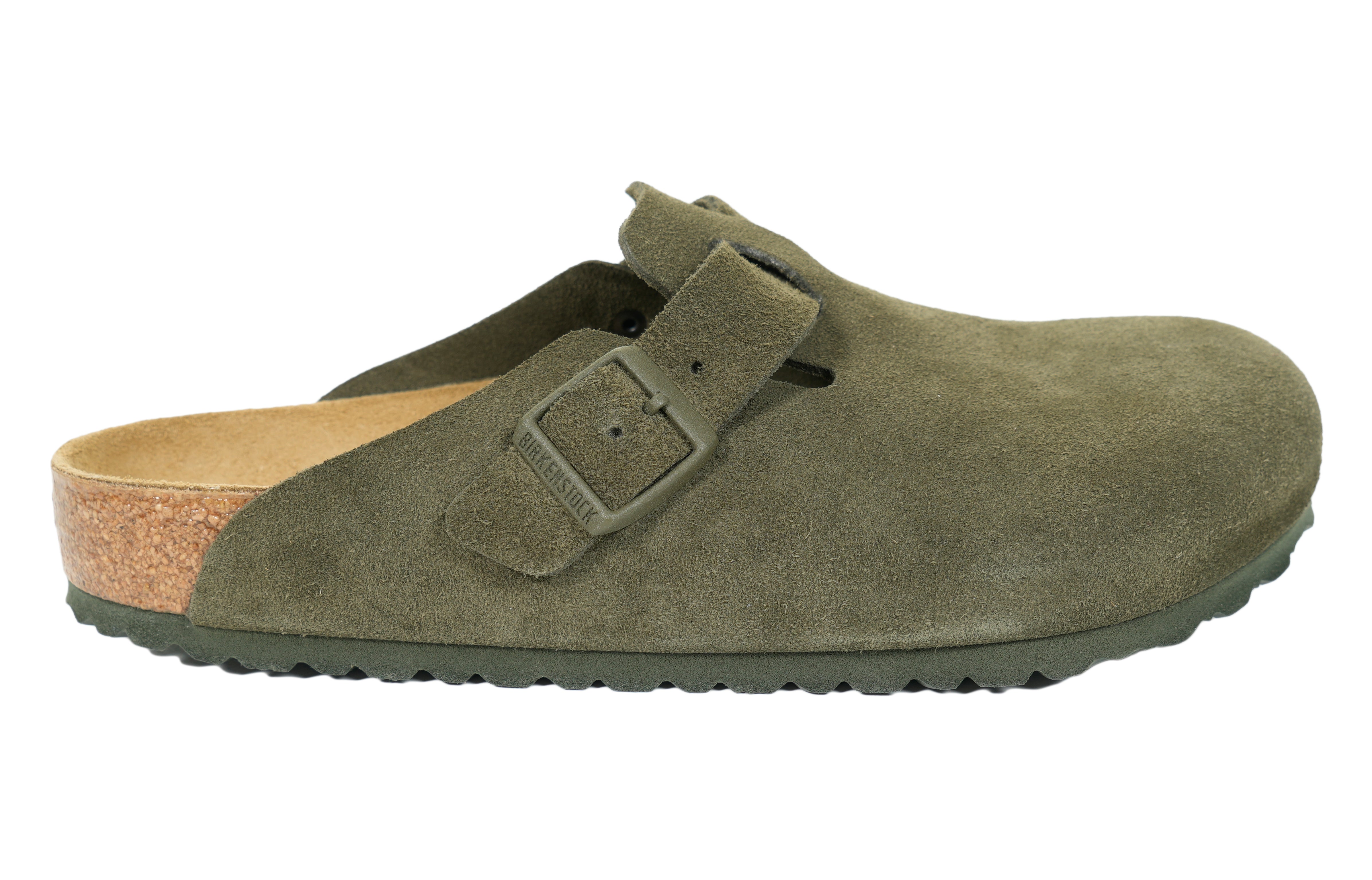 Boston Leve BS Clogs Regular Fit Suede Thyme