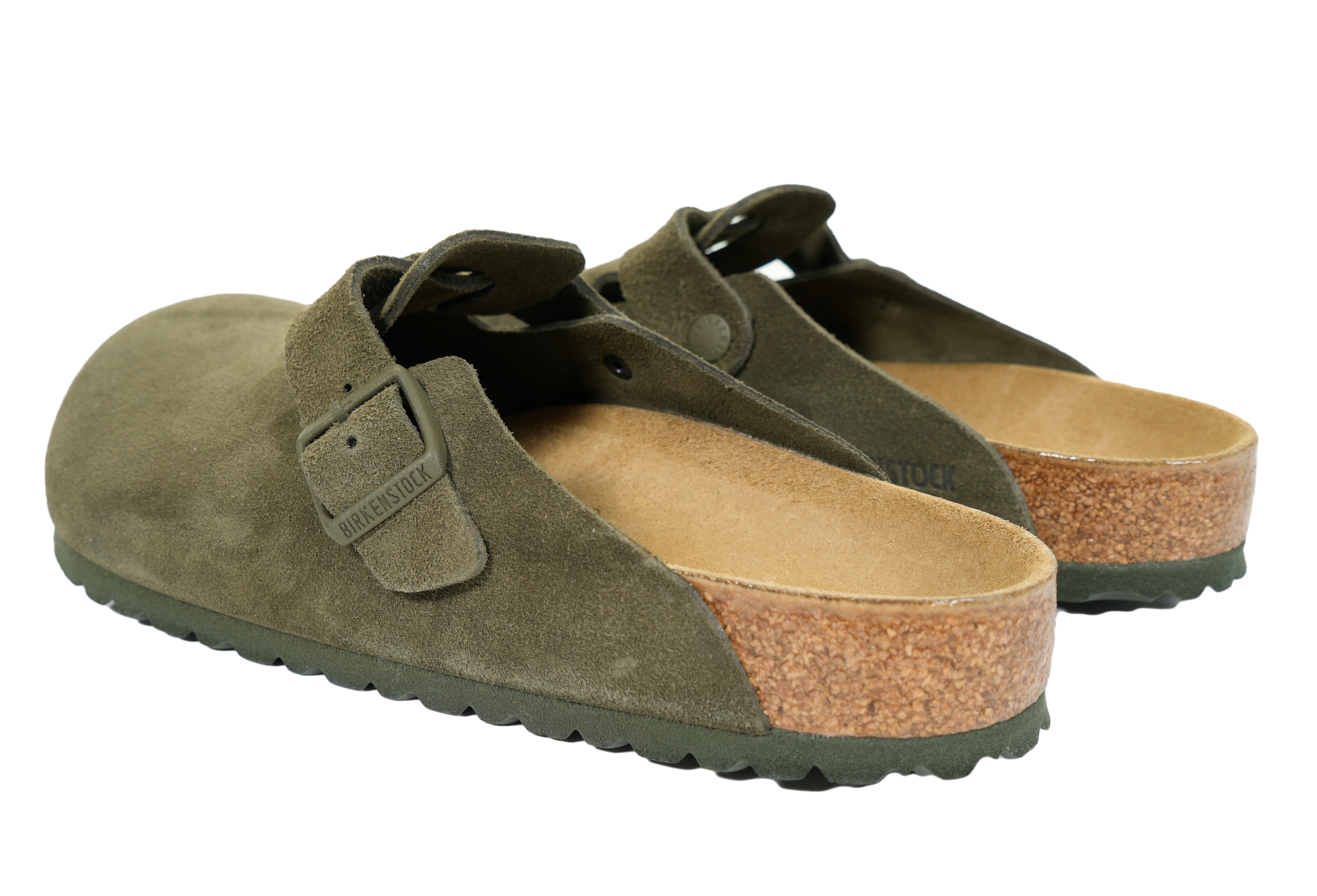 Boston Leve BS Clogs Regular Fit Suede Thyme