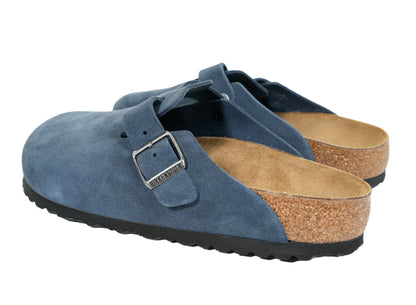 Boston LEVE BS Clogs Regular Fit Suede New Navy