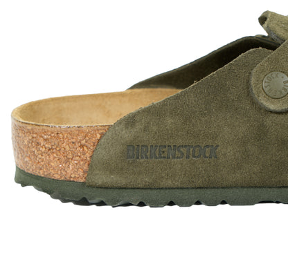 Boston Leve BS Clogs Regular Fit Suede Thyme