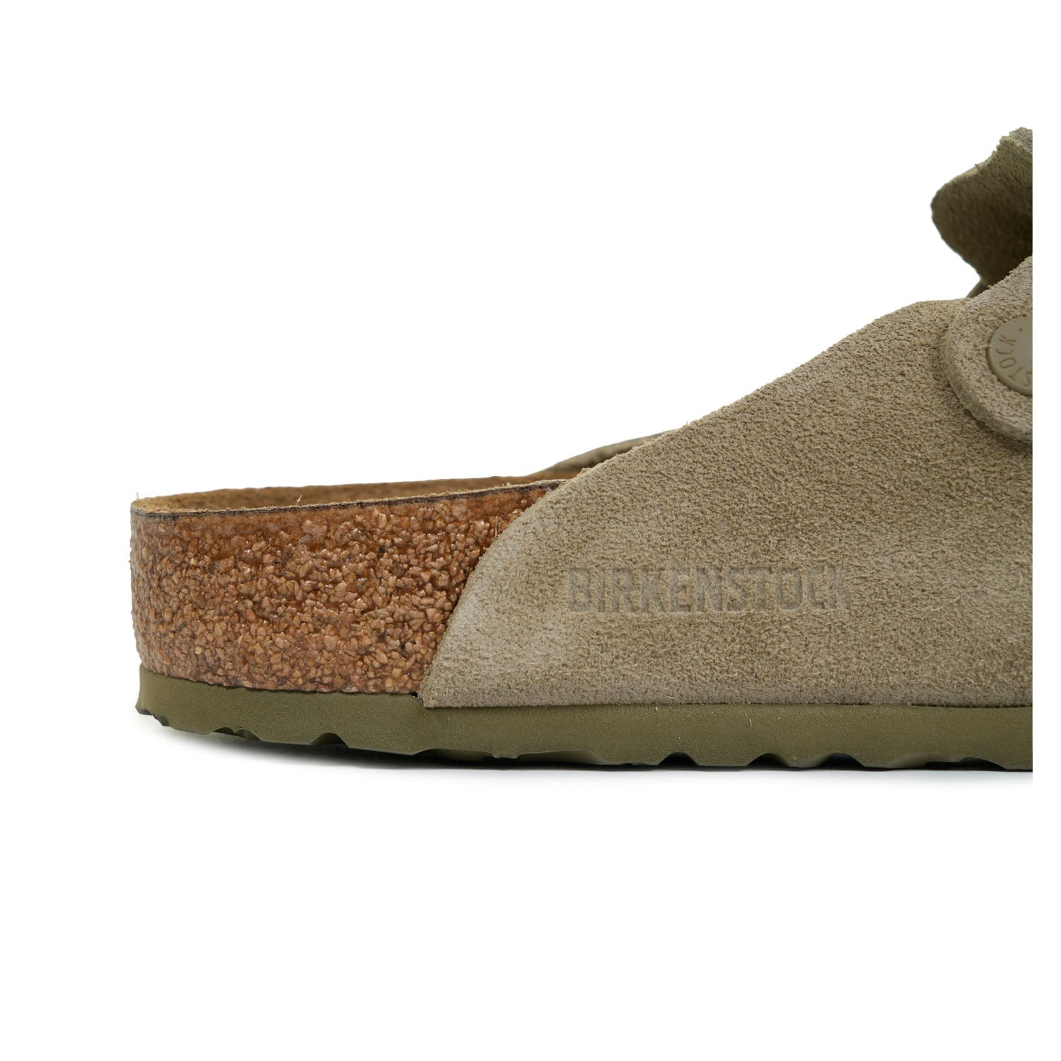 Boston Clogs BS Regular Fit Suede Faded Khaki