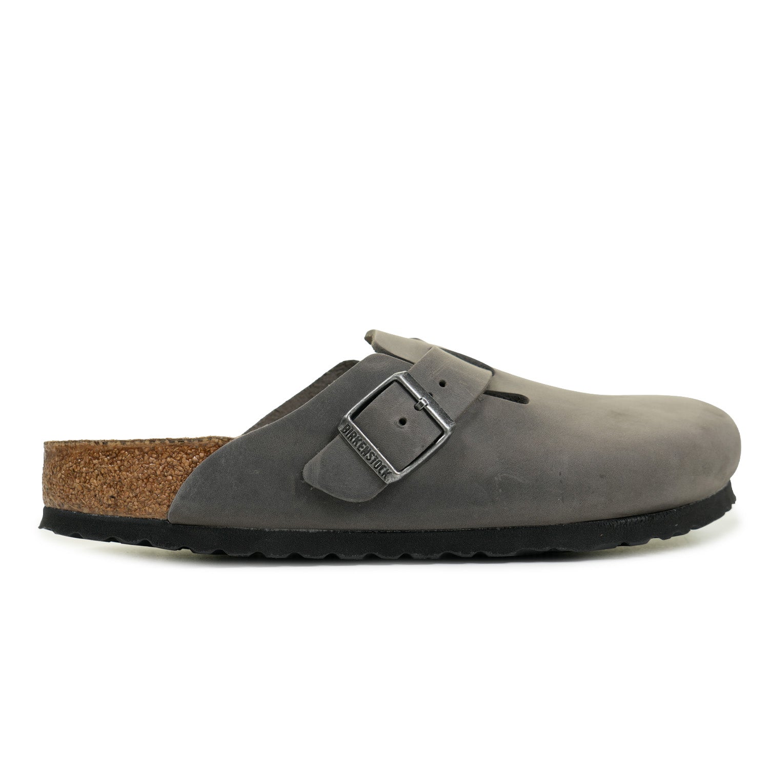 Boston BS Clogs Narrow Fit Iron Oiled Leather