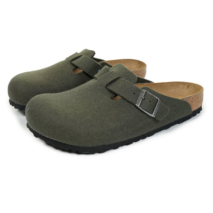Boston BS Clogs Regular Fit Thyme Wool