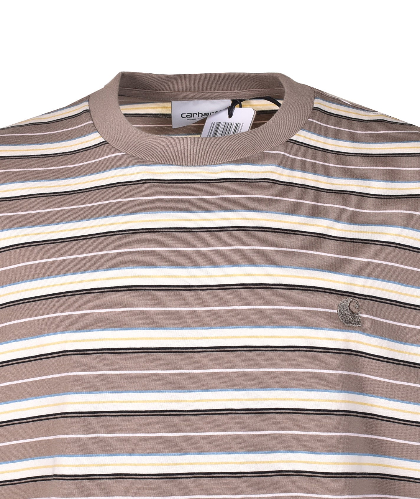 Short Sleeve Nathan Stripe T Shirt Branch
