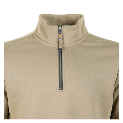 Broad Peak Quarter Zip Sweatshirt Muted Khaki
