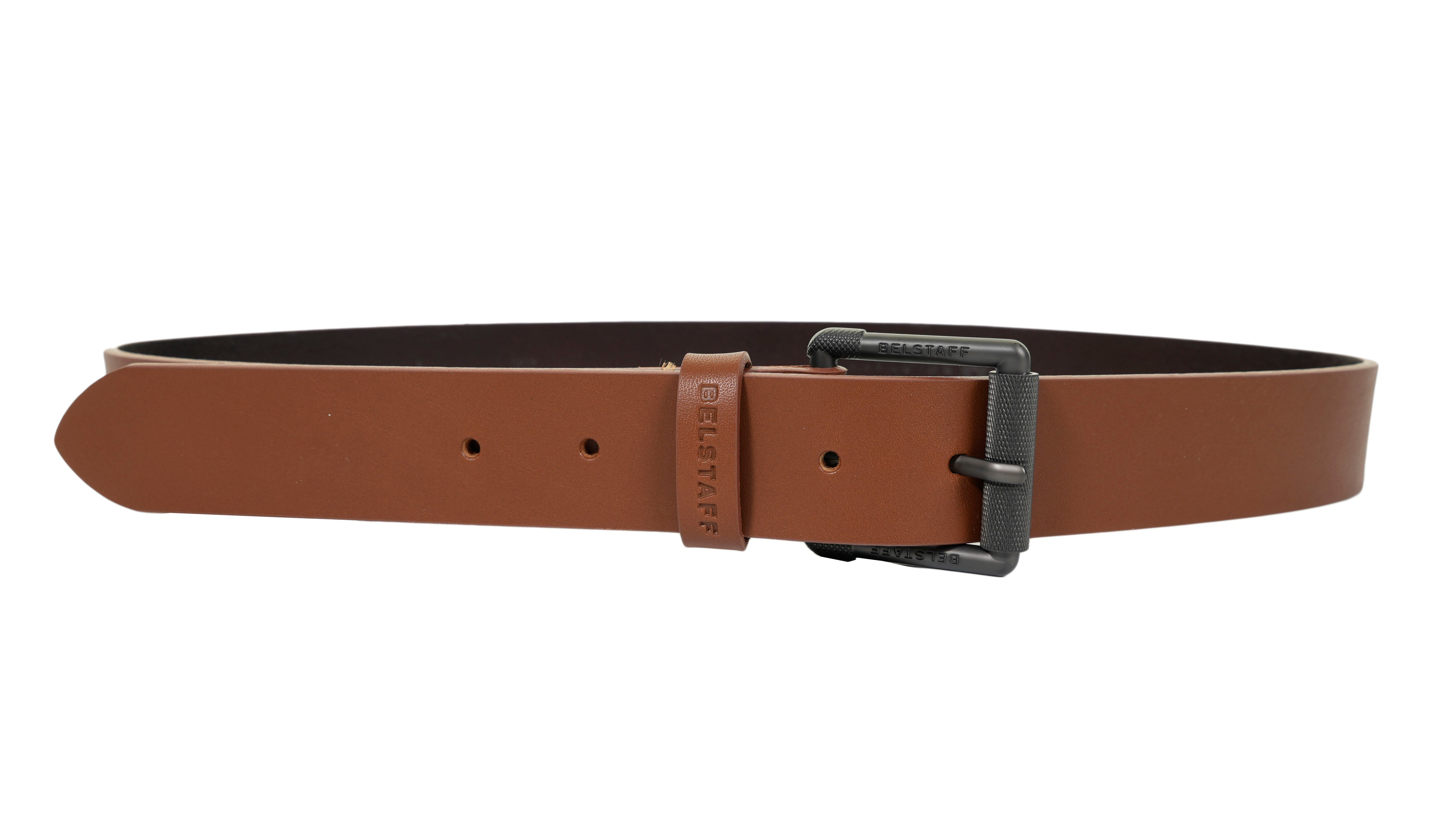 Roller Buckle Belt Earth Brown