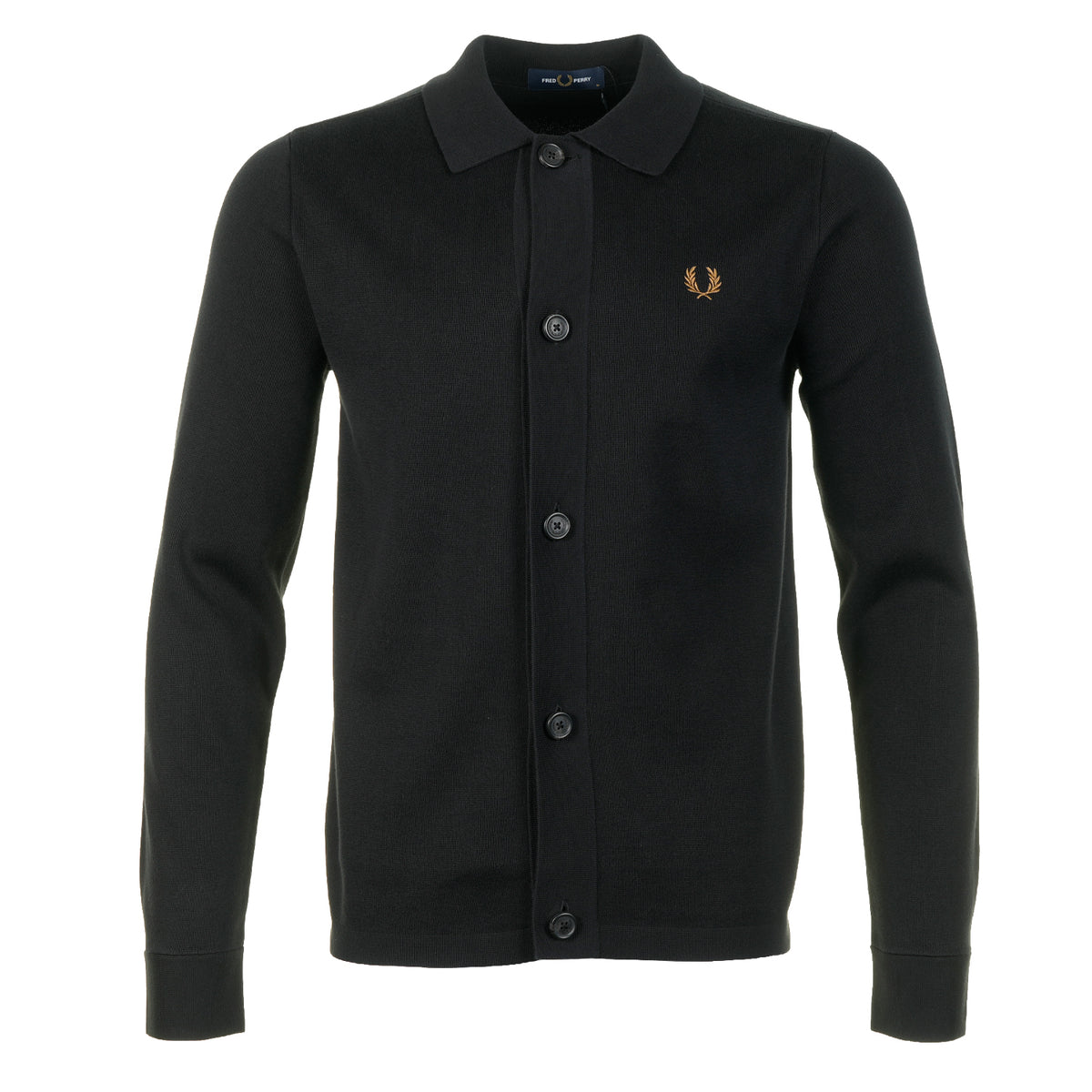 Knitted Overshirt Black