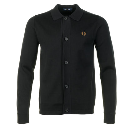 Knitted Overshirt Black