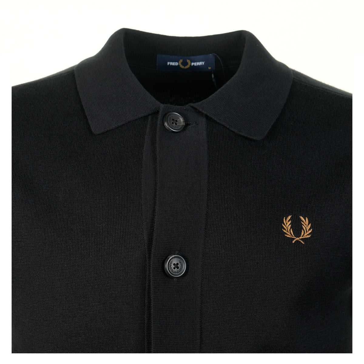 Knitted Overshirt Black