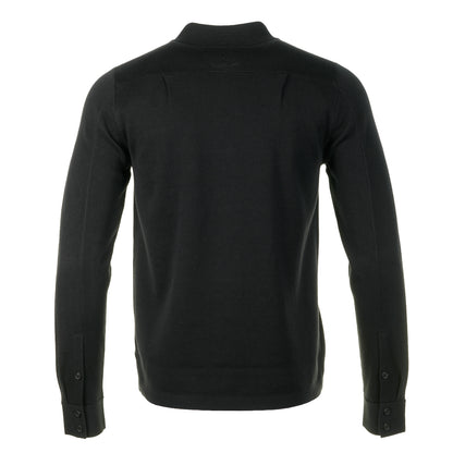 Knitted Overshirt Black