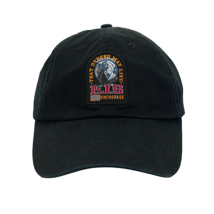 Canvas Patch Cap Black