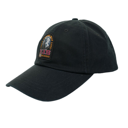 Canvas Patch Cap Black