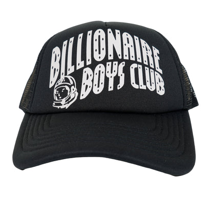 Arch Logo Trucker Cap Black