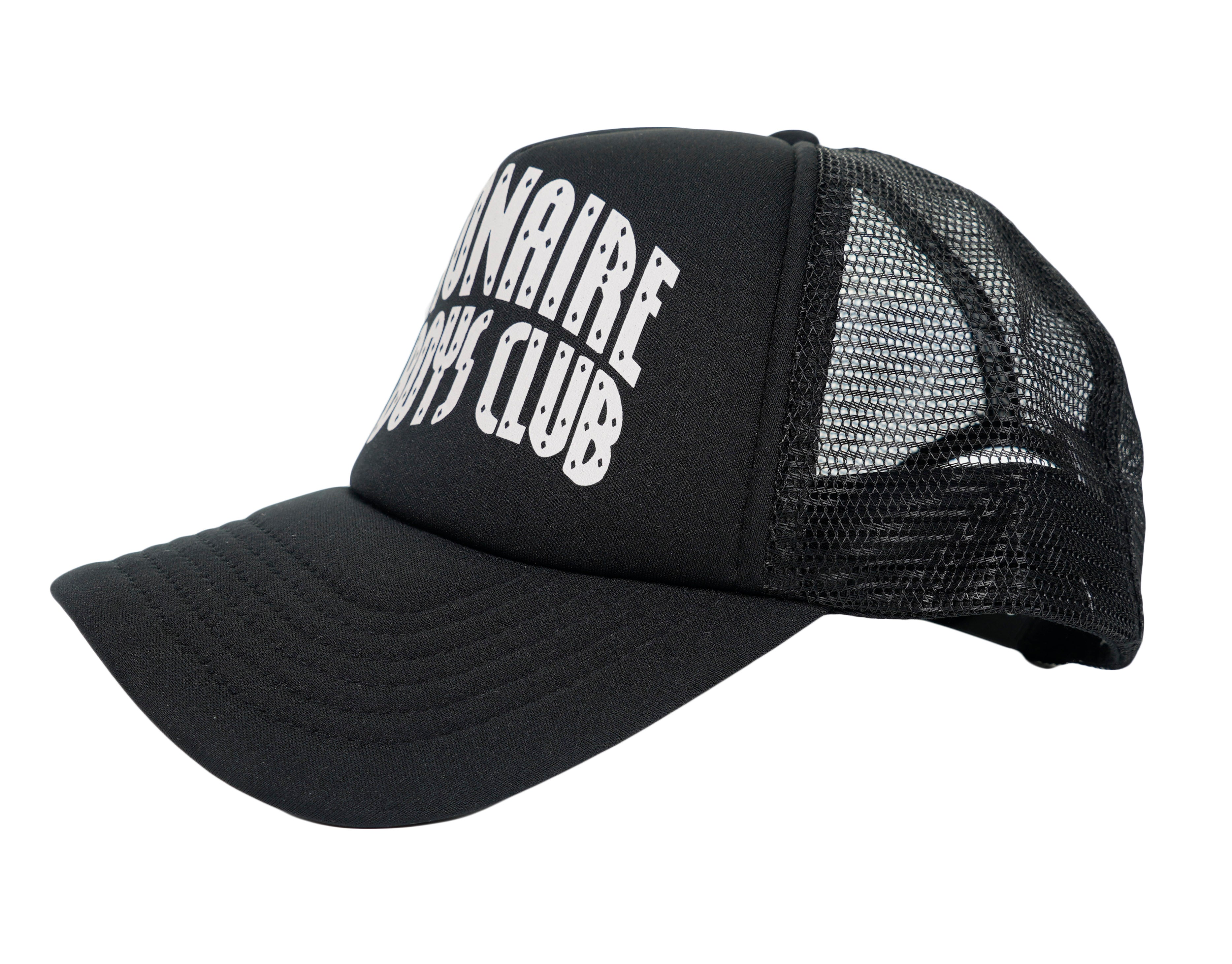 Arch Logo Trucker Cap Black