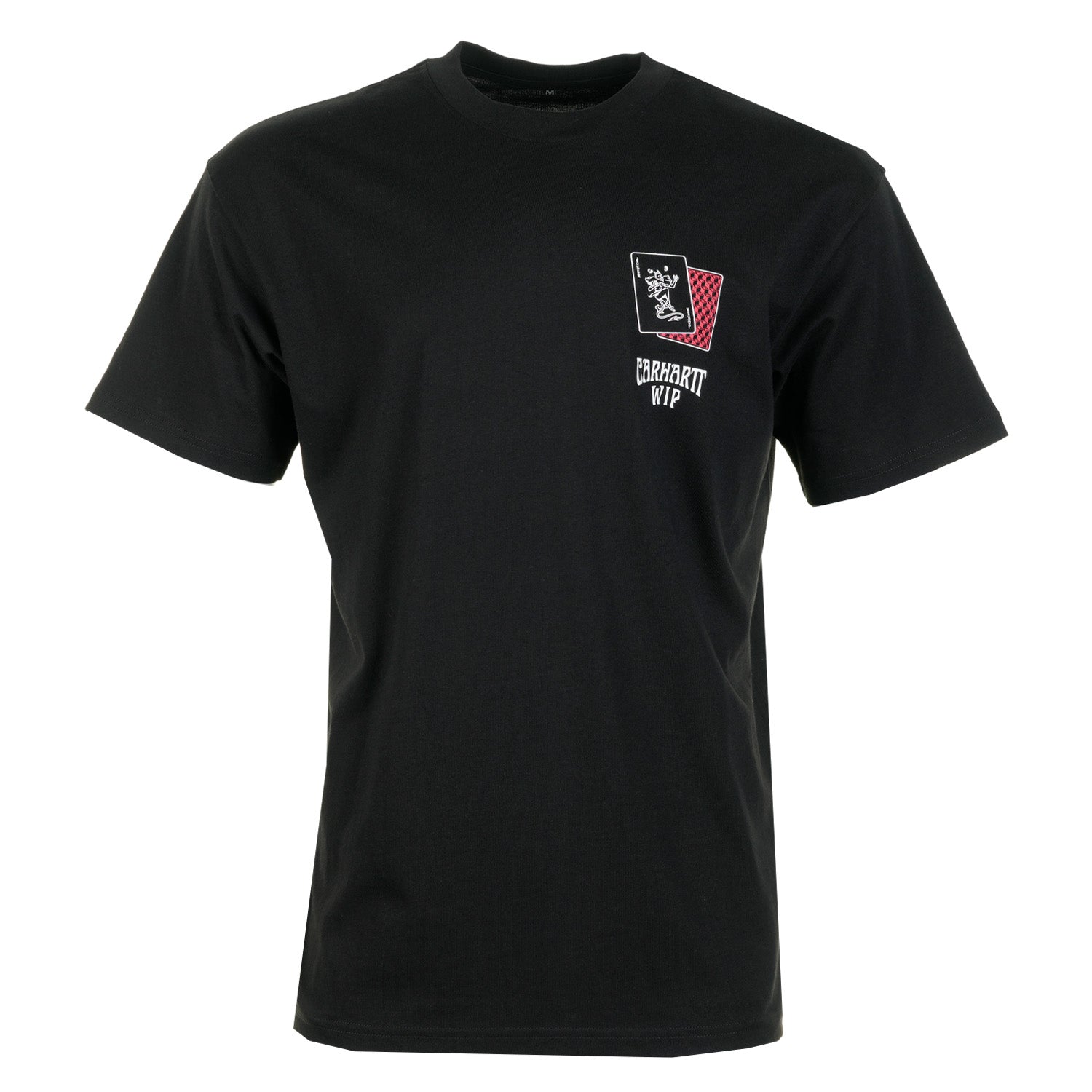 Carhartt WIP Short Sleeve Playing Cards T Shirt Black
