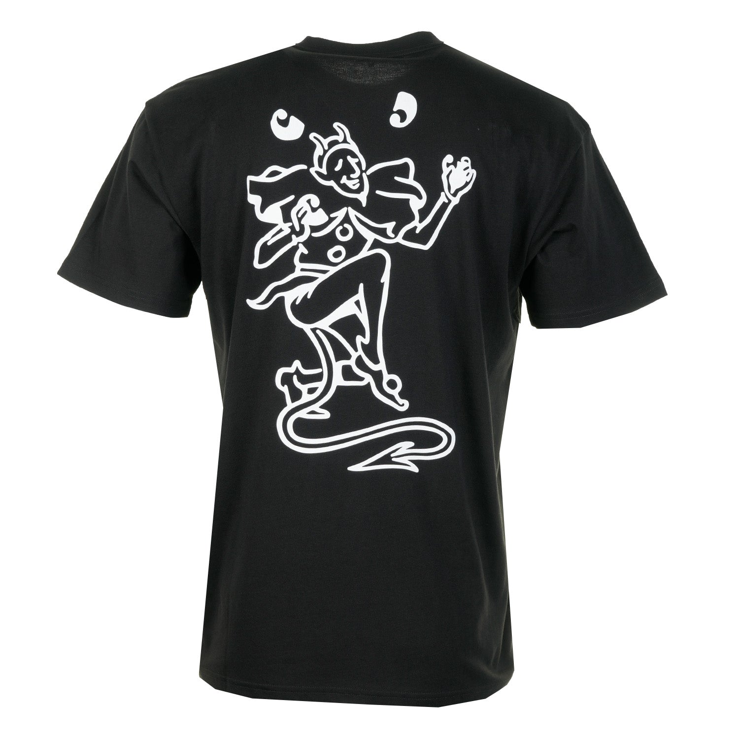 Short Sleeve Playing Cards T Shirt Black