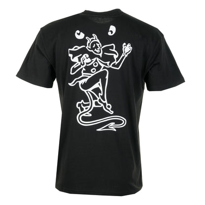 Short Sleeve Playing Cards T Shirt Black