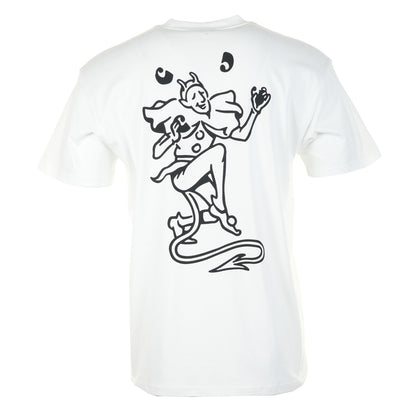 Short Sleeve Playing Cards T Shirt White
