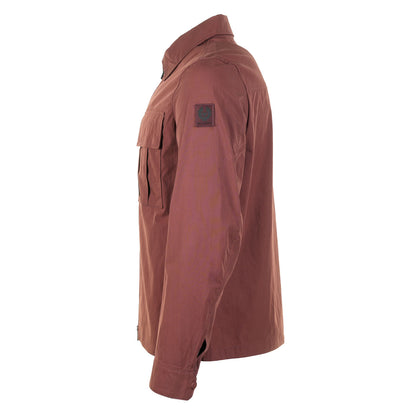 Cargo Overshirt Oxblood
