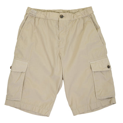 Cotton Cargo Shorts Stone