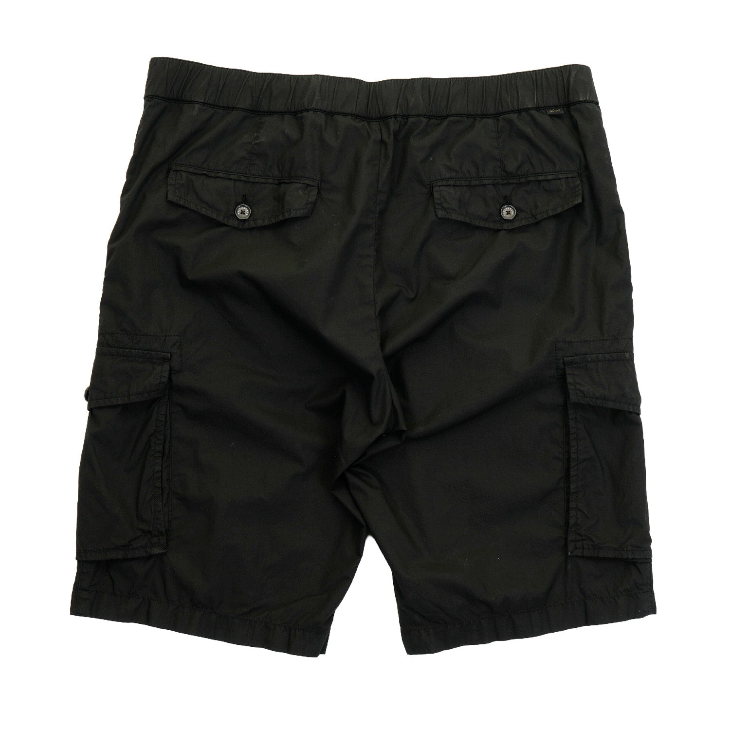 Cotton Cargo Shorts Black
