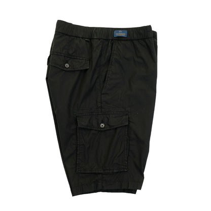 Cotton Cargo Shorts Black