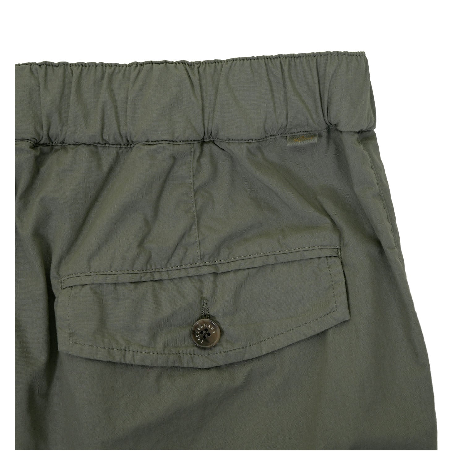 Cotton Cargo Shorts Green