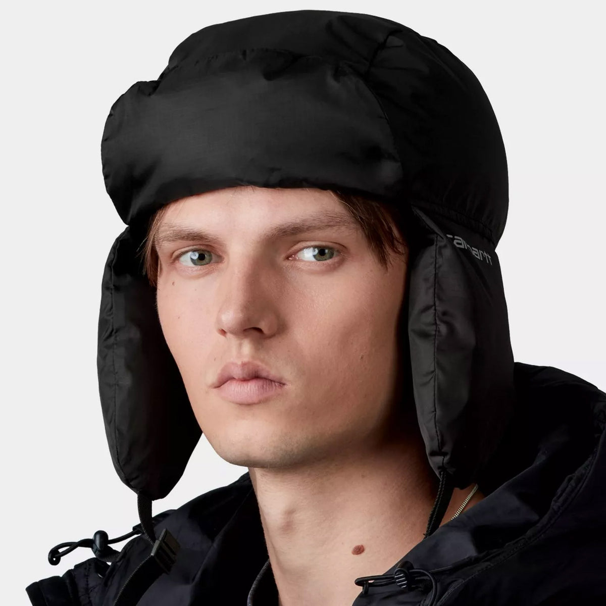 Ardon Ear Guard Cap Black / Shady Grey