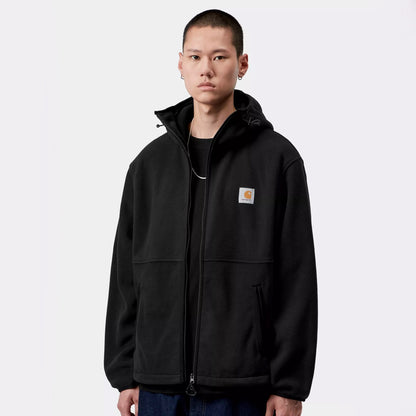 Man wearing Carhartt WIP Blevin Liner in black
