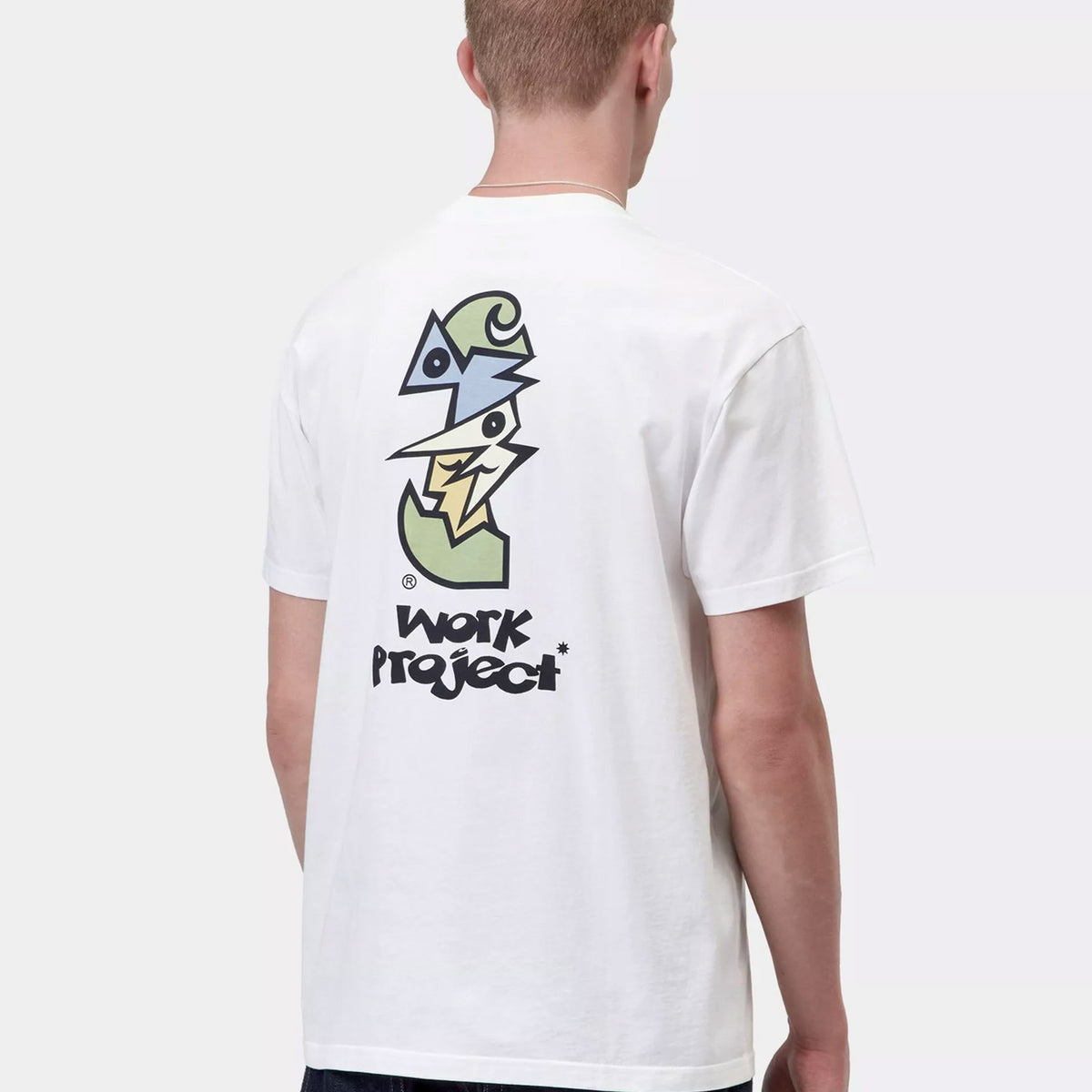 Short Sleeve Cubist T Shirt White