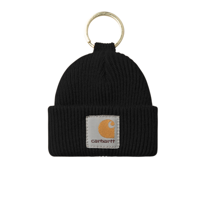 Carhartt WIP Mini Watch Hat Keychain Black