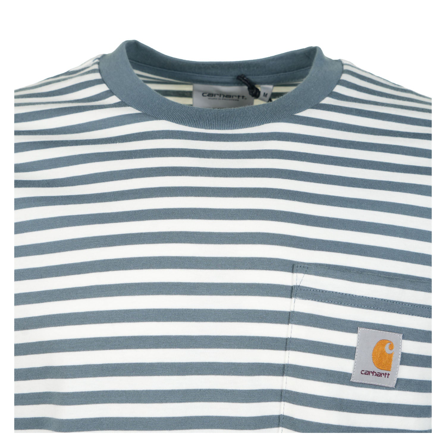 Short Sleeve Ezra Pocket T Shirt Cozy Blue Wax