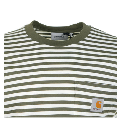 Short Sleeve Ezra Pocket T Shirt Leaf Wax