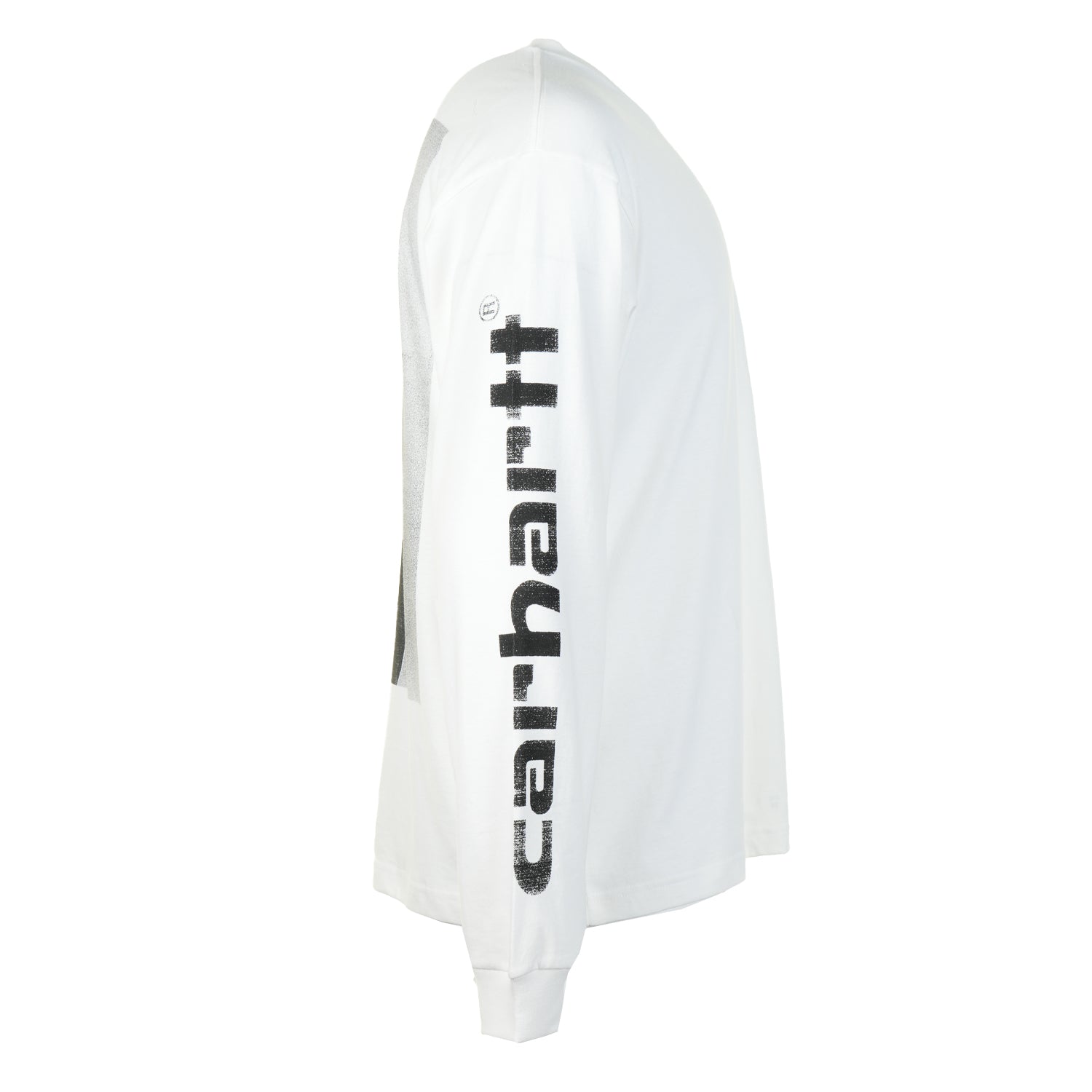 Long Sleeve Archive Script T Shirt White