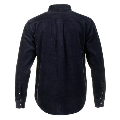 Long Sleeve Madison Cord Shirt Dark Navy