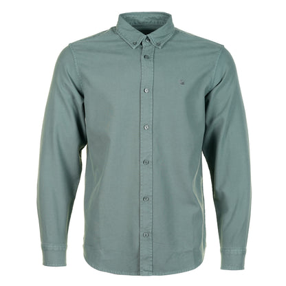 Long Sleeve Bolton Shirt Velvet Green