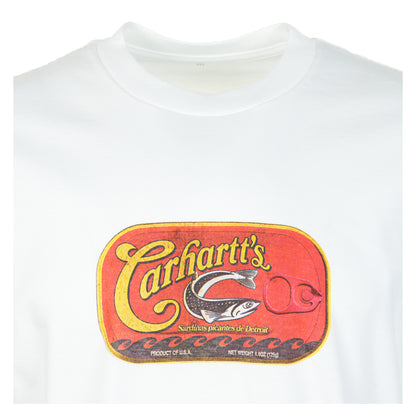 Short Sleeve Sardinas T Shirt White