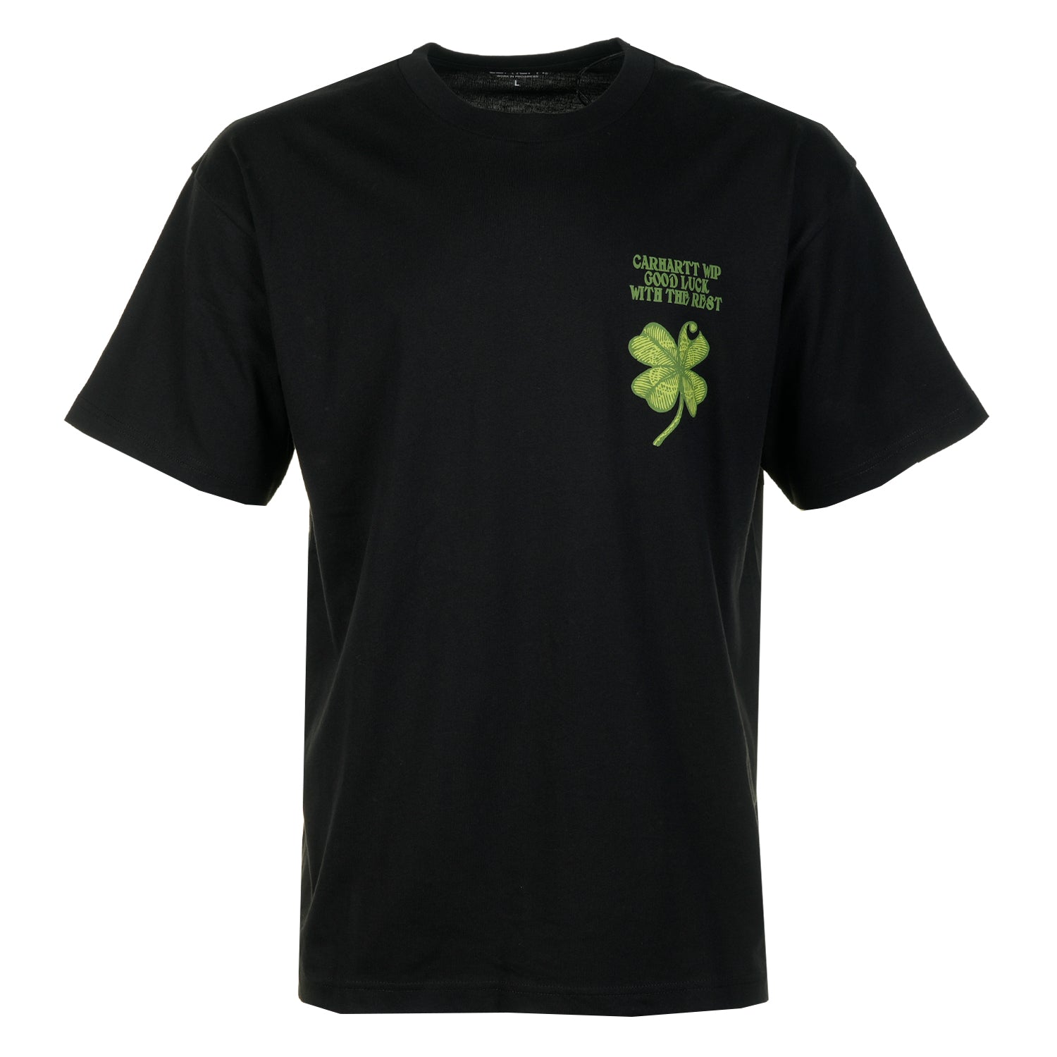 Short Sleeve Clover T Shirt Black
