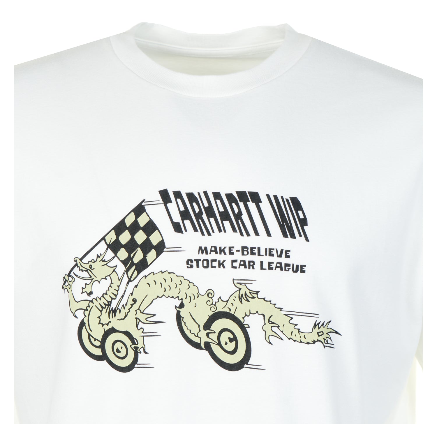 Short Sleeve Make Believe League T Shirt White