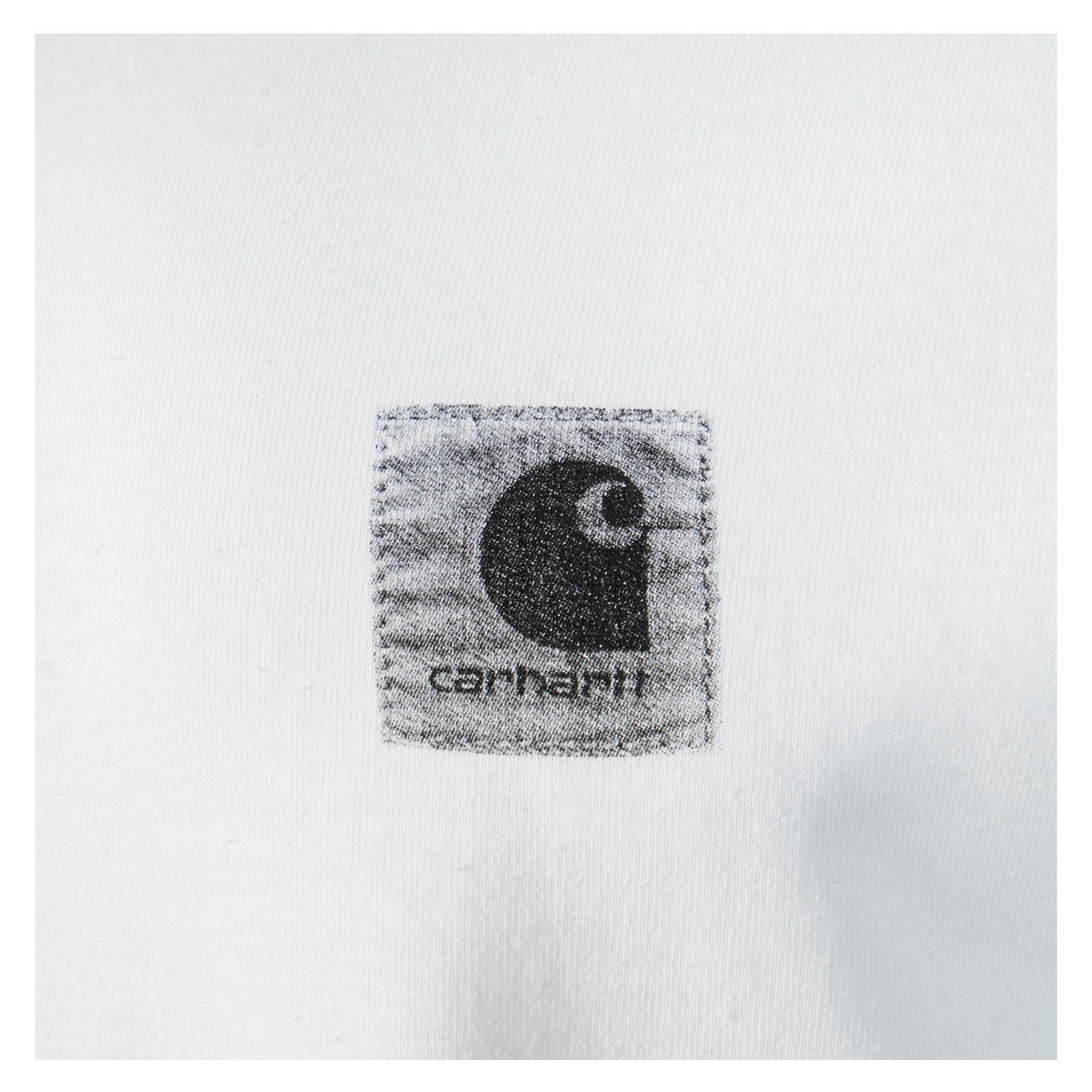 Long Sleeve Archive Script T Shirt White